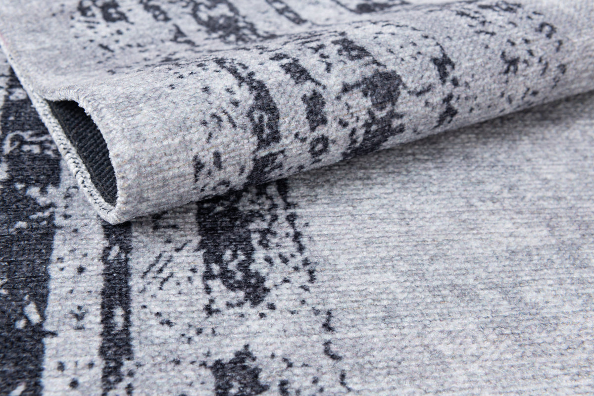 Rechteck Teppich Kriens Stella in Grau von Hadorn™ - Lifestyle Image