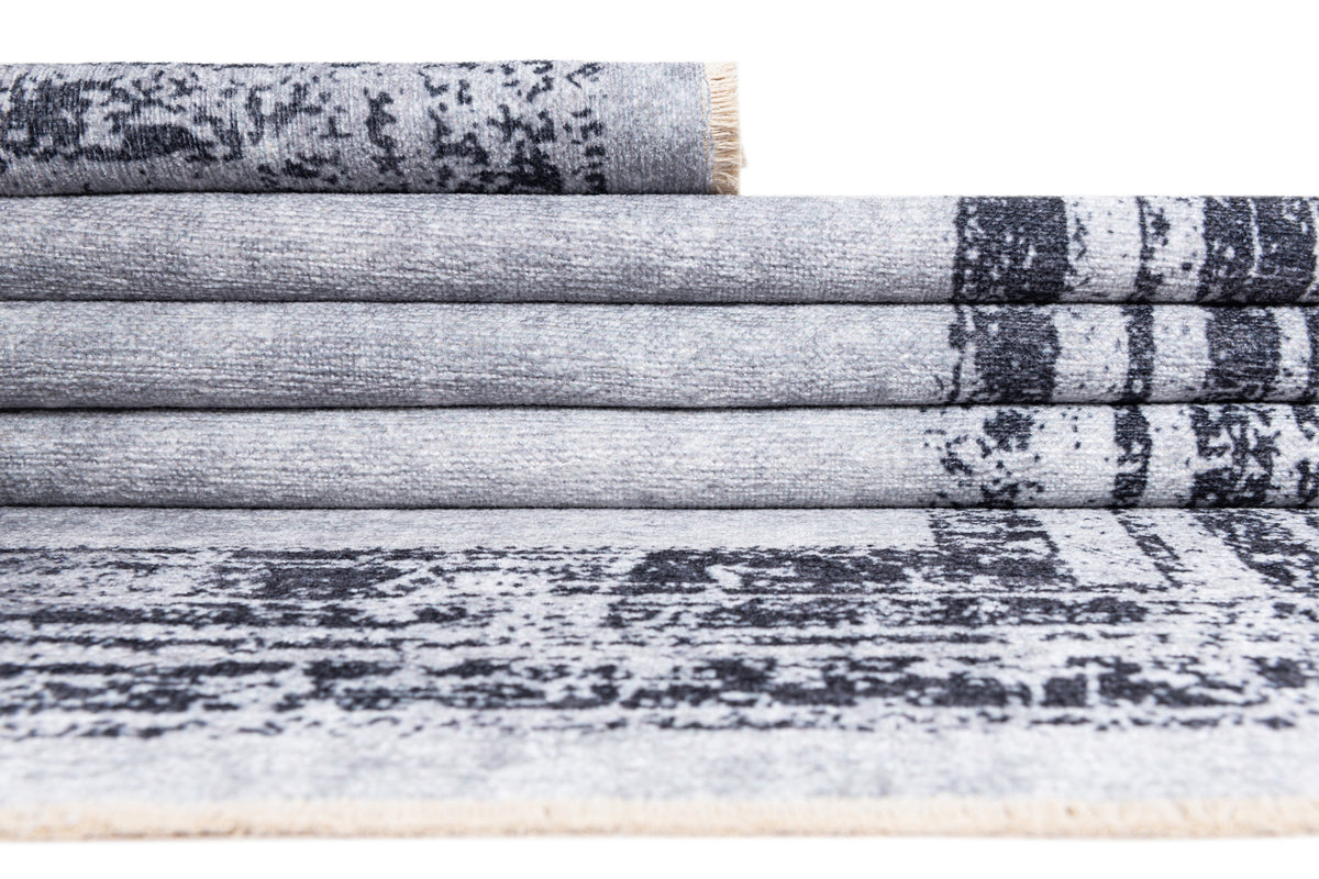 Läufer Teppich Kriens Stella in Grau von Hadorn™ - Lifestyle Image