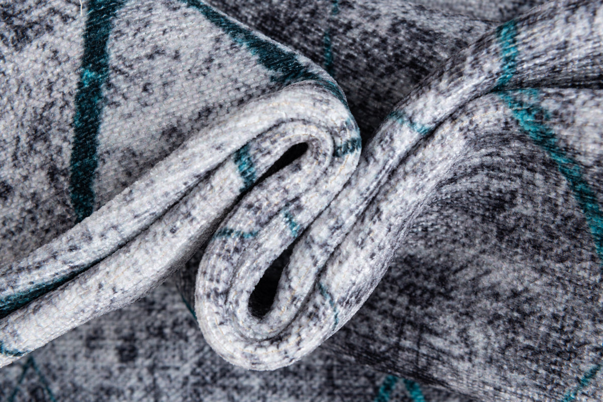 Rechteck Teppich Kriens Heru in Grau von Hadorn™ - Lifestyle Image