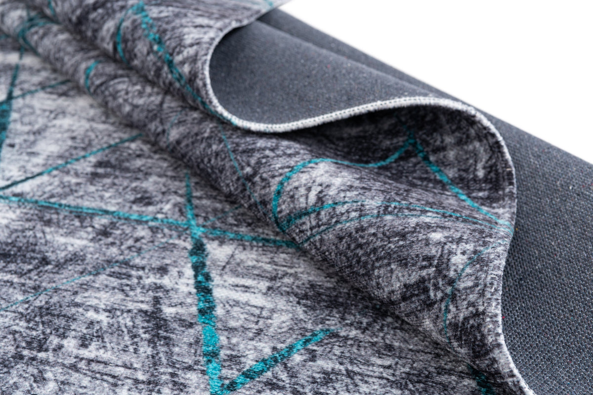 Rechteck Teppich Kriens Heru in Grau von Hadorn™ - Lifestyle Image