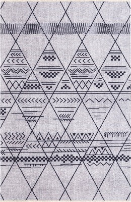 Rechteck Teppich Kriens Maya in Grau von Hadorn™ - Lifestyle Image