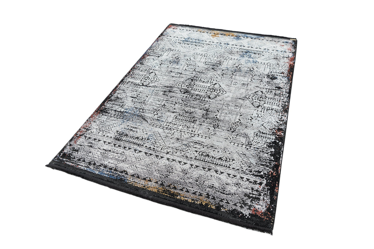 Läufer Luxus Teppich Bad Ragaz in Schwarz von Hadorn™ - Lifestyle Image