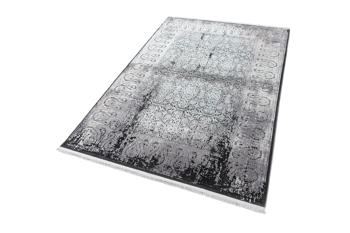 Läufer Luxus Teppich Bad Ragaz in Grau von Hadorn™ - Lifestyle Image