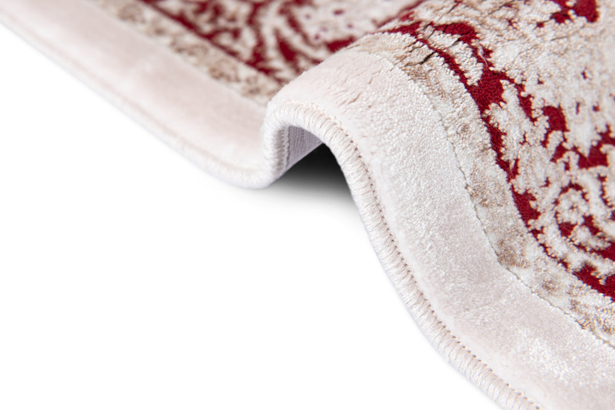 Rechteck Luxus Teppich Sion in Weiss von Hadorn™ - Lifestyle Image
