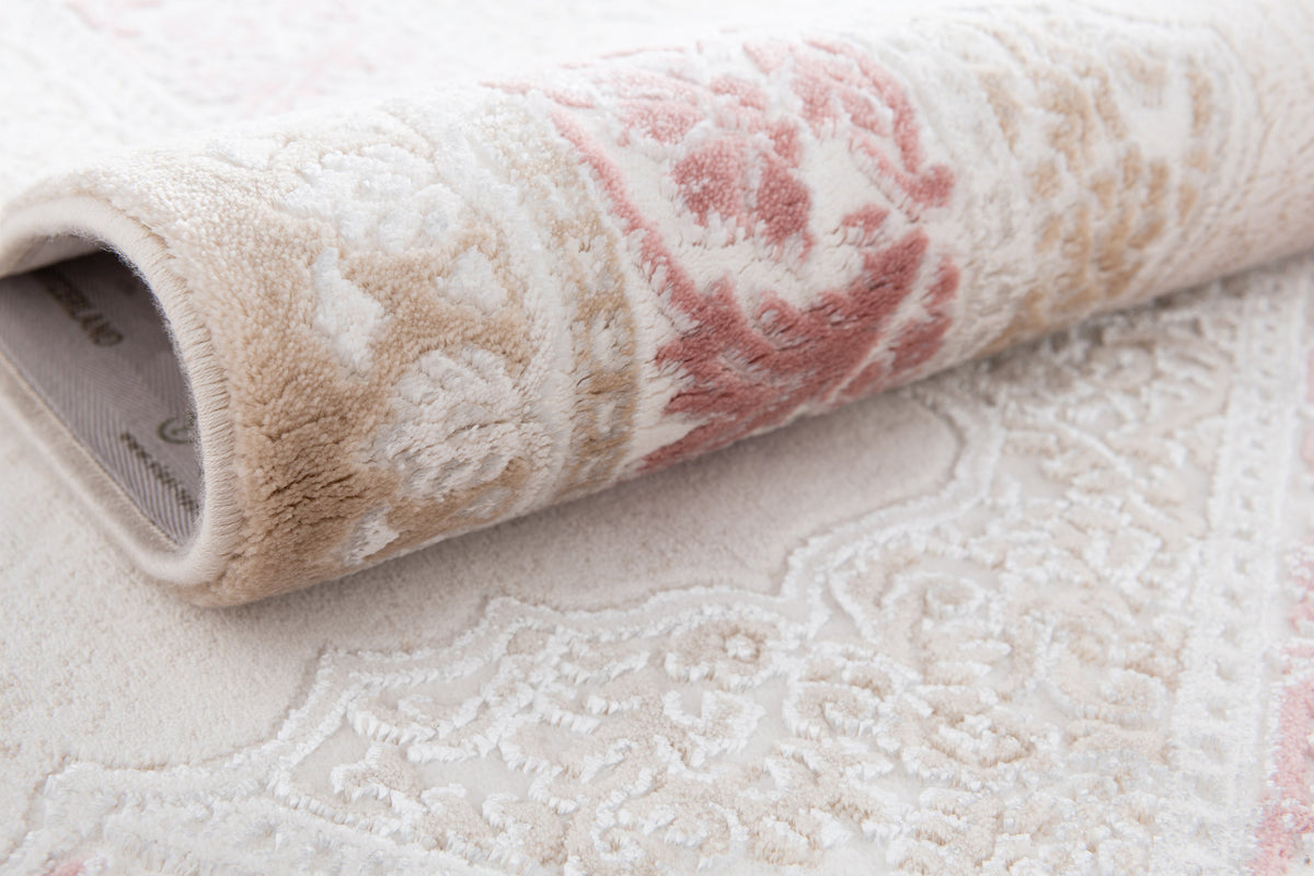 Rechteck Luxus Teppich Arosa in Beige von Hadorn™ - Lifestyle Image