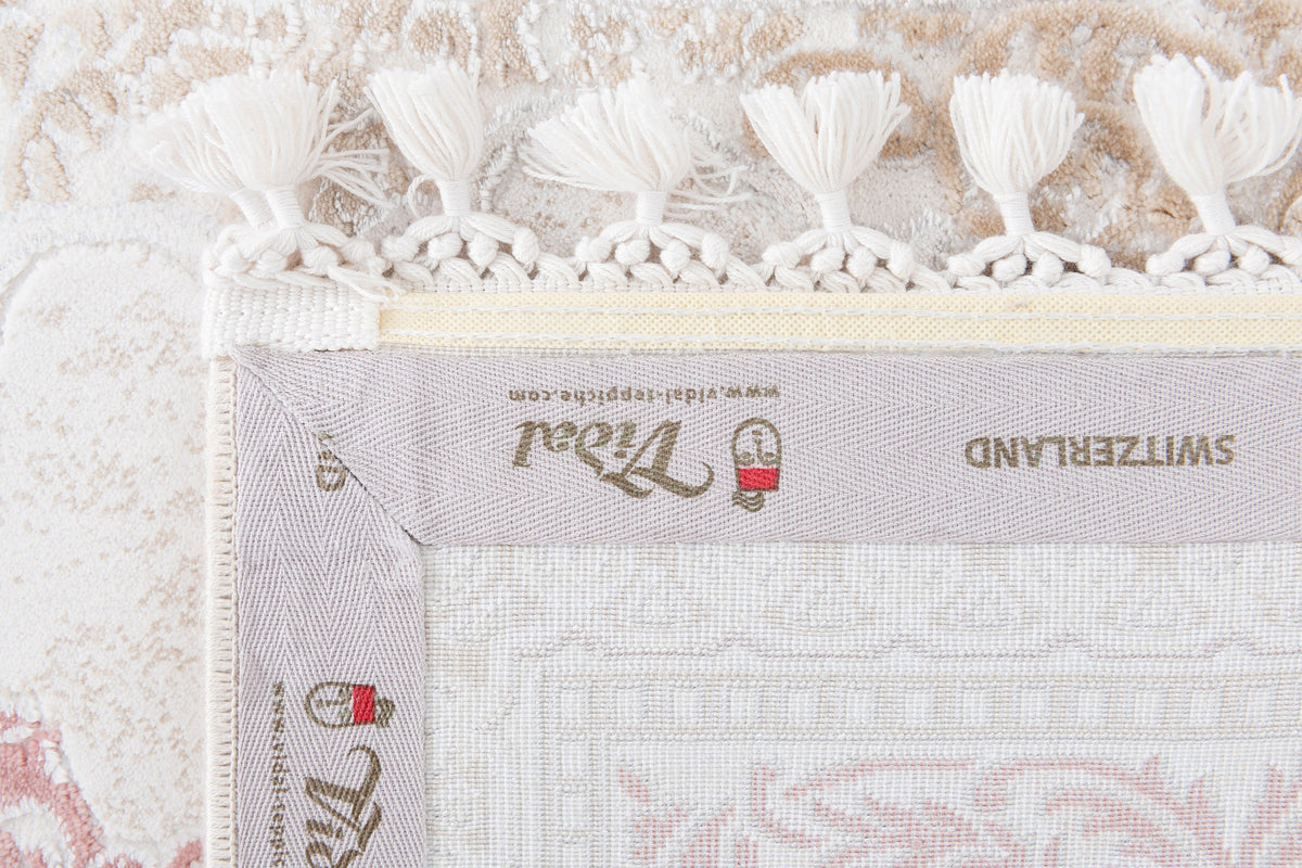 Rechteck Luxus Teppich Arosa in Beige von Hadorn™ - Lifestyle Image