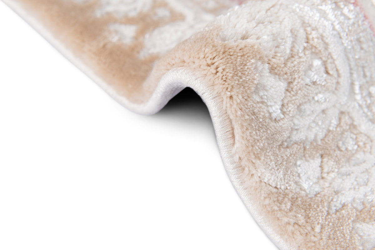 Rechteck Luxus Teppich Arosa in Beige von Hadorn™ - Lifestyle Image