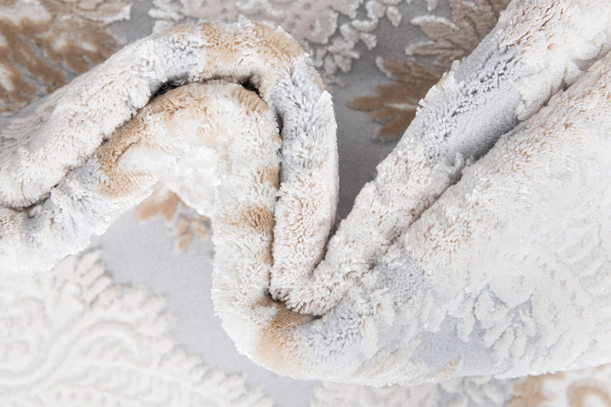 Rechteck Luxus Teppich Arosa in Weiss von Hadorn™ - Lifestyle Image