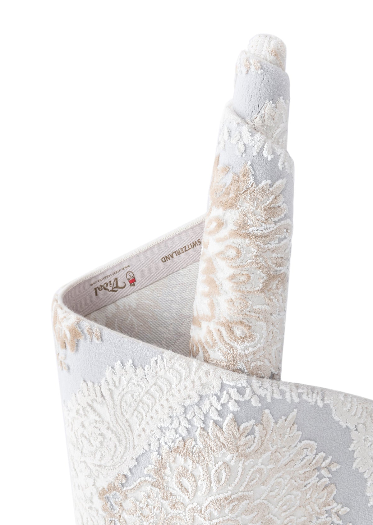 Rechteck Luxus Teppich Arosa in Weiss von Hadorn™ - Lifestyle Image