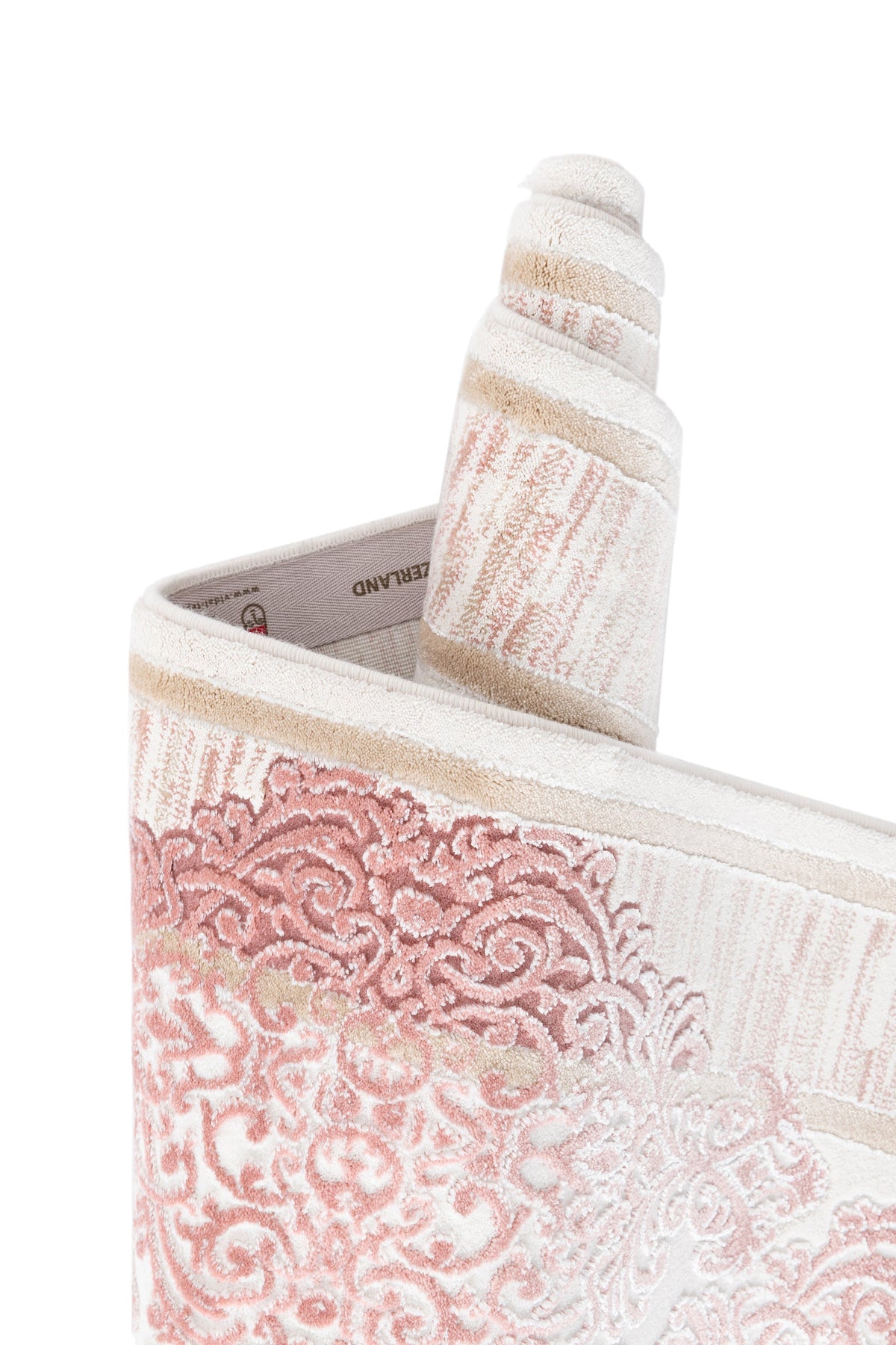 Rechteck Luxus Teppich Arosa in Rosa von Hadorn™ - Lifestyle Image