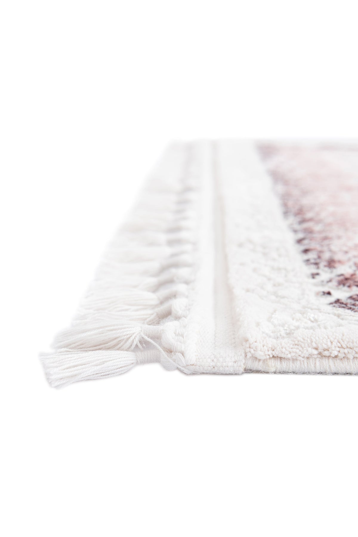 Rund Luxus Teppich Arosa in Weiss von Hadorn™ - Lifestyle Image