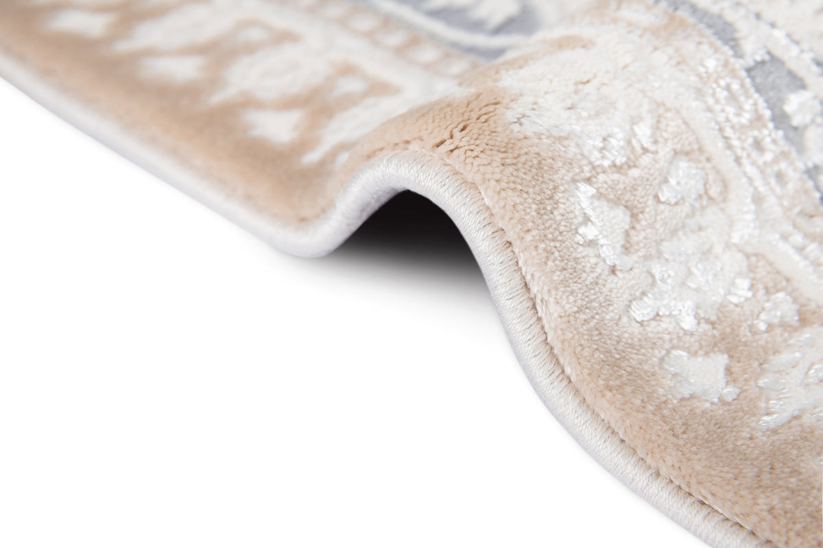 Rechteck Luxus Teppich Arosa in Grau von Hadorn™ - Lifestyle Image