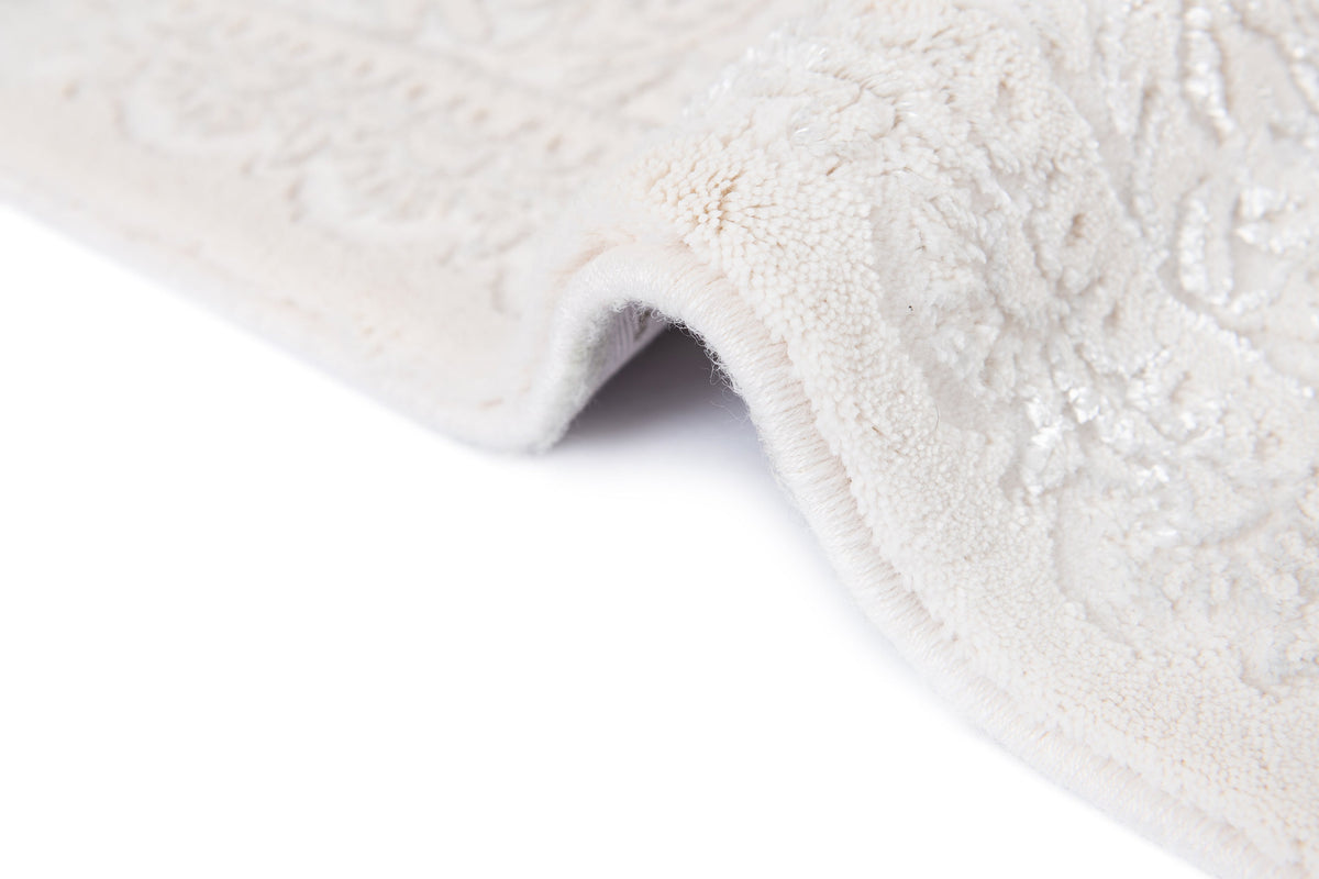 Rechteck Luxus Teppich Arosa in Weiss von Hadorn™ - Lifestyle Image