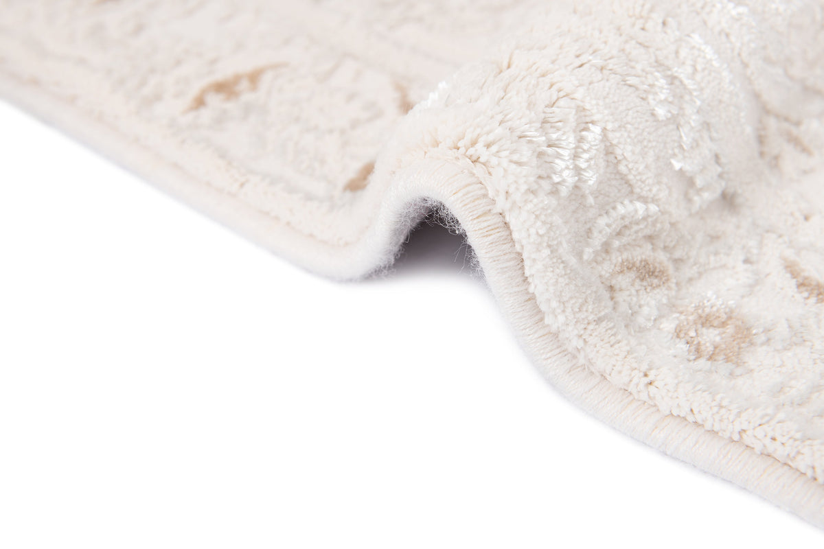 Rechteck Luxus Teppich Arosa in Weiss von Hadorn™ - Lifestyle Image