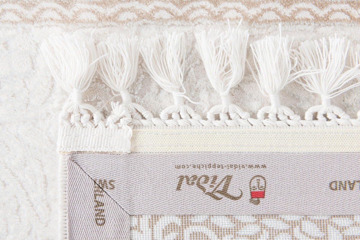 Rechteck Luxus Teppich Arosa in Weiss von Hadorn™ - Lifestyle Image