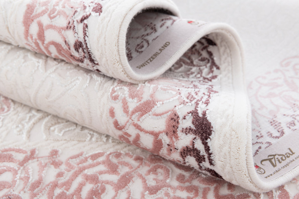 Rechteck Luxus Teppich Arosa in Weiss von Hadorn™ - Lifestyle Image