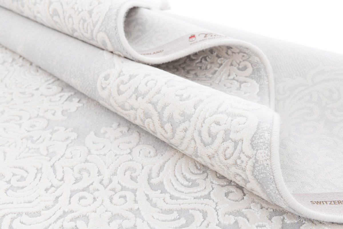 Rechteck Luxus Teppich Arosa in Blau von Hadorn™ - Lifestyle Image