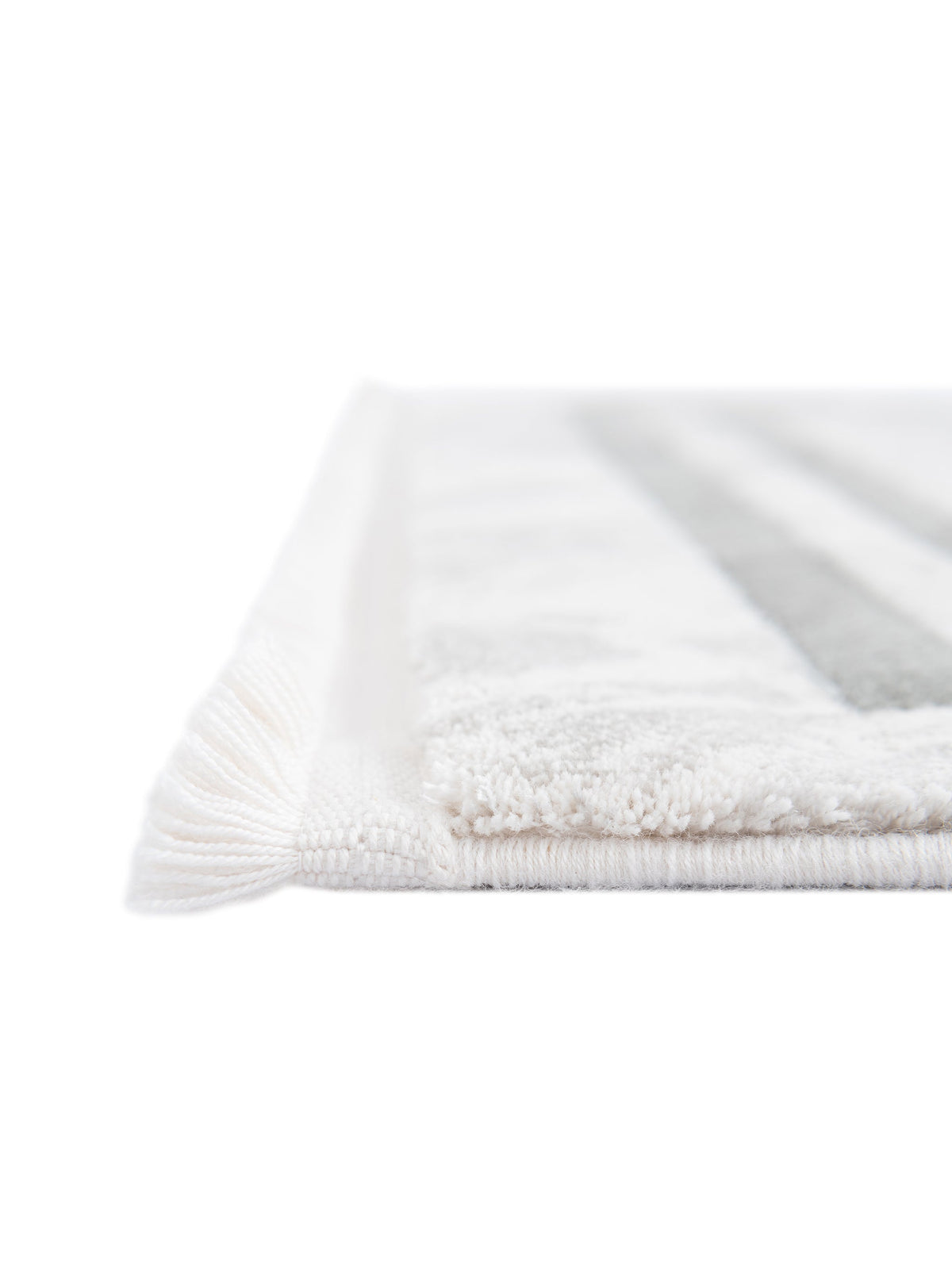 Rechteck Luxus Teppich Lausanne in Weiss von Hadorn™ - Lifestyle Image