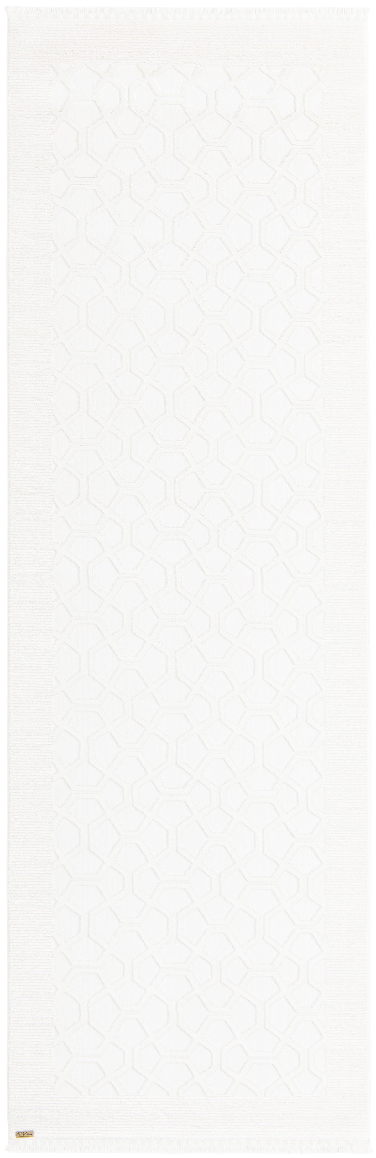 Rechteck Luxus Teppich Lausanne in Weiss von Hadorn™ - Lifestyle Image