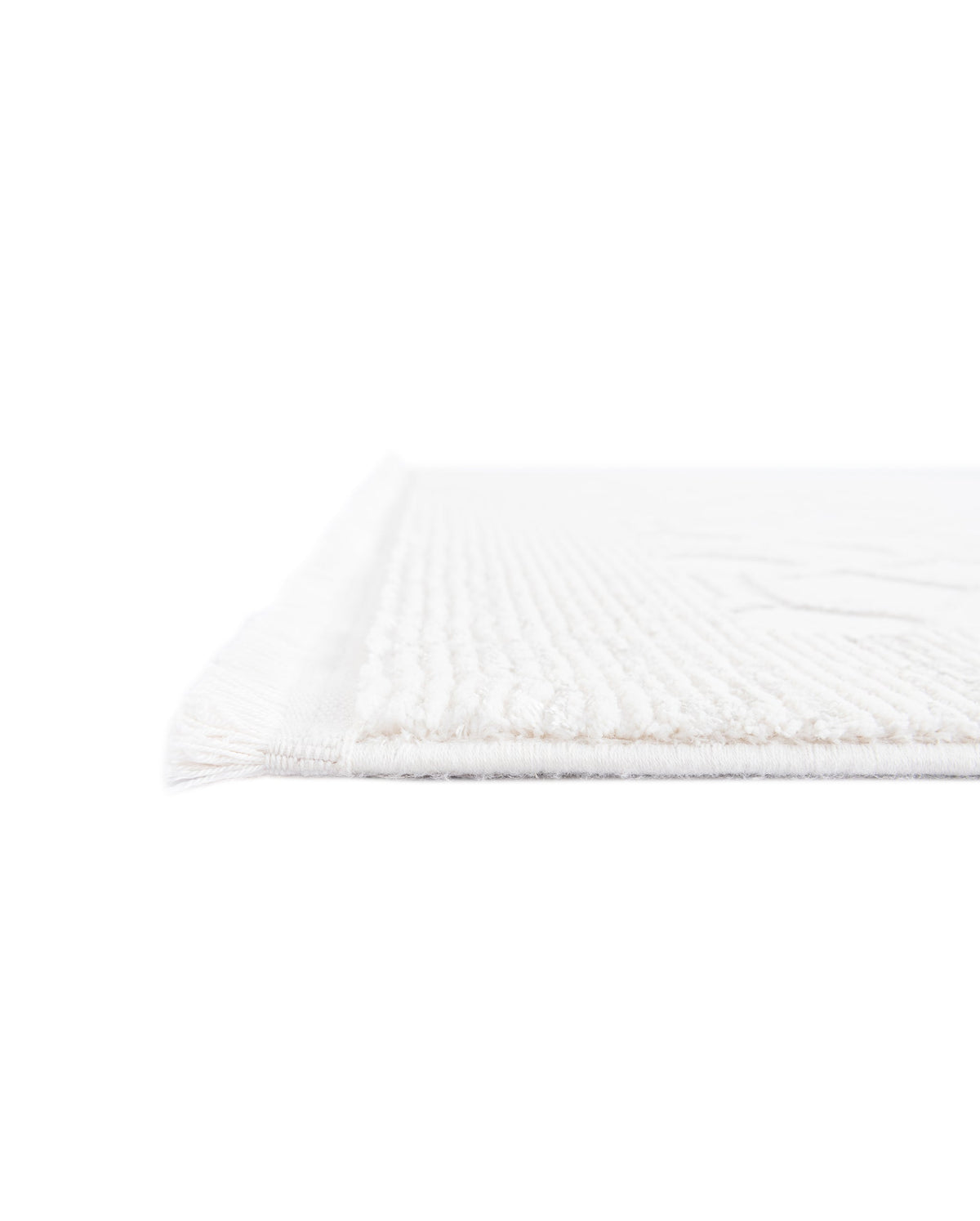 Rechteck Luxus Teppich Lausanne in Weiss von Hadorn™ - Lifestyle Image