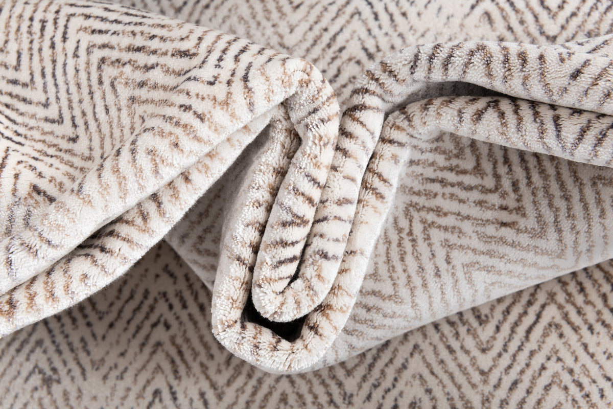 Läufer Luxus Teppich Airolo in Creme von Hadorn™ - Lifestyle Image