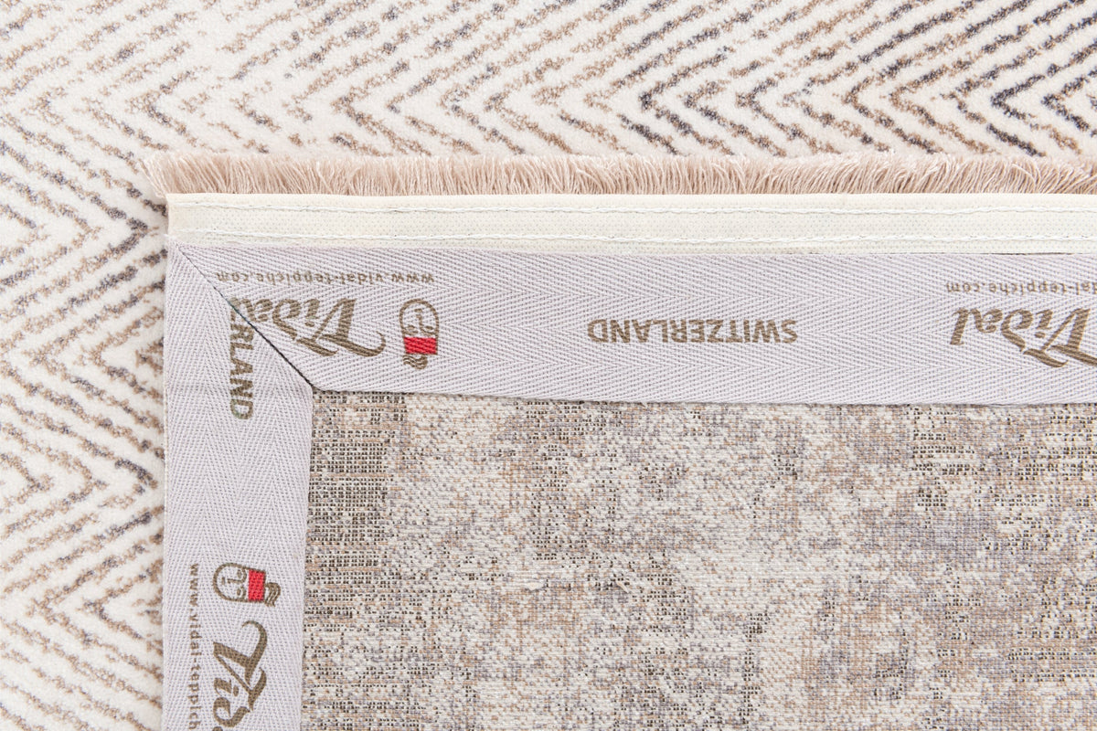 Läufer Luxus Teppich Airolo in Creme von Hadorn™ - Lifestyle Image
