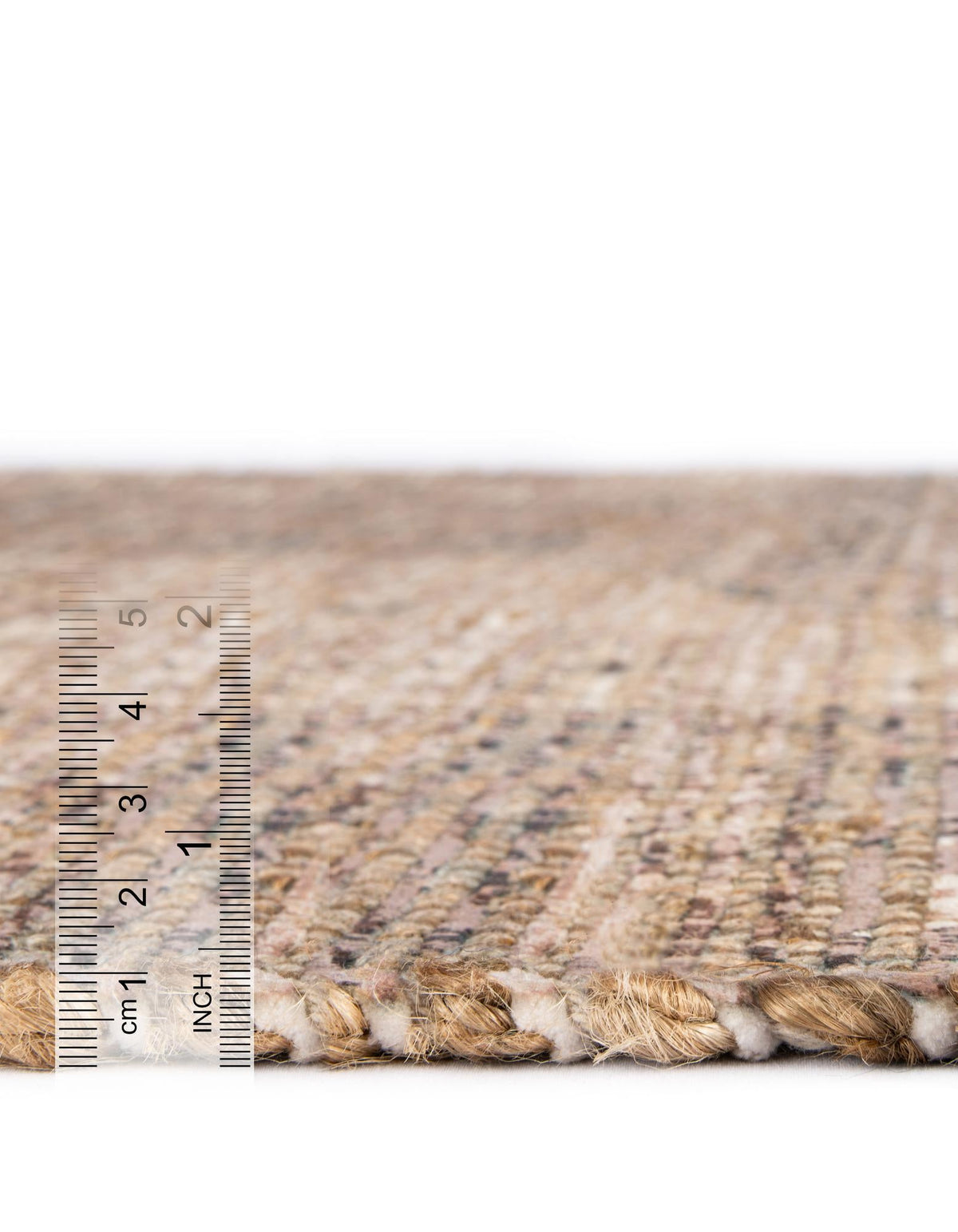Kunstfaser Teppich Chenille Jute in Natürlich von Hadorn™ - Lifestyle Image