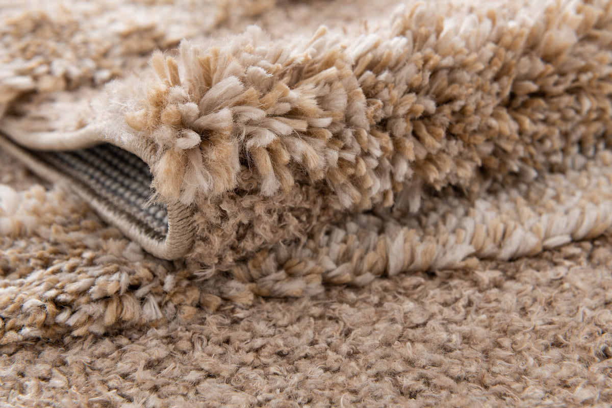 Rechteck Teppich Thun Glacies in Hellbraun von Hadorn™ - Lifestyle Image