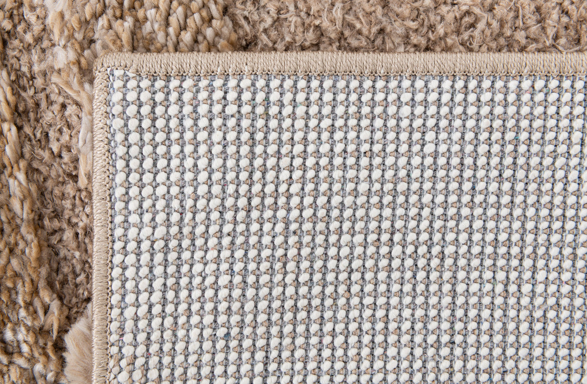 Rechteck Teppich Thun Glacies in Hellbraun von Hadorn™ - Lifestyle Image