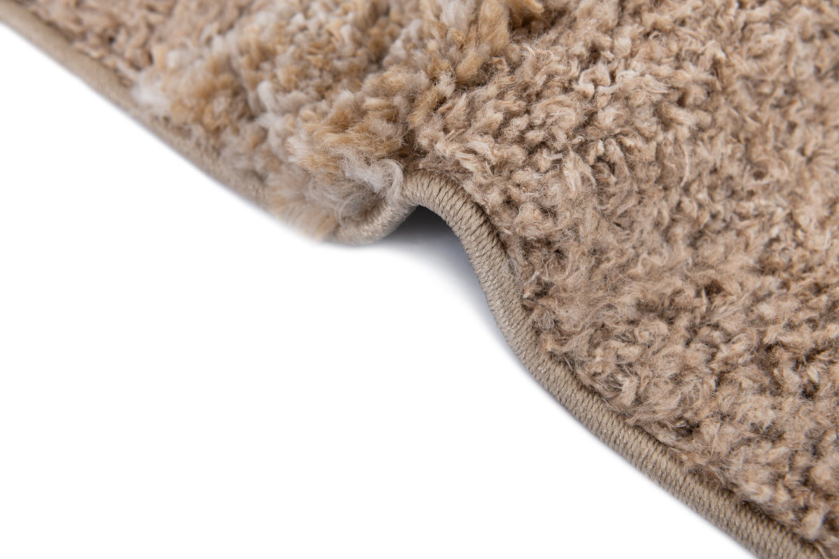 Rechteck Teppich Thun Glacies in Hellbraun von Hadorn™ - Lifestyle Image