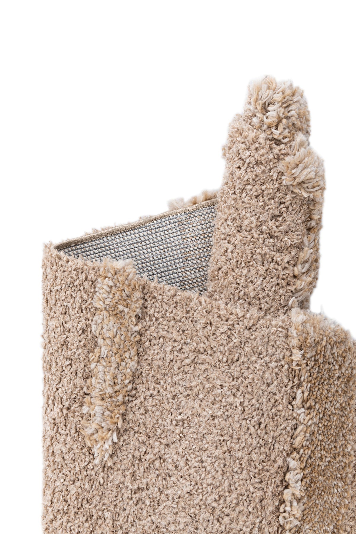 Rechteck Teppich Thun Glacies in Hellbraun von Hadorn™ - Lifestyle Image