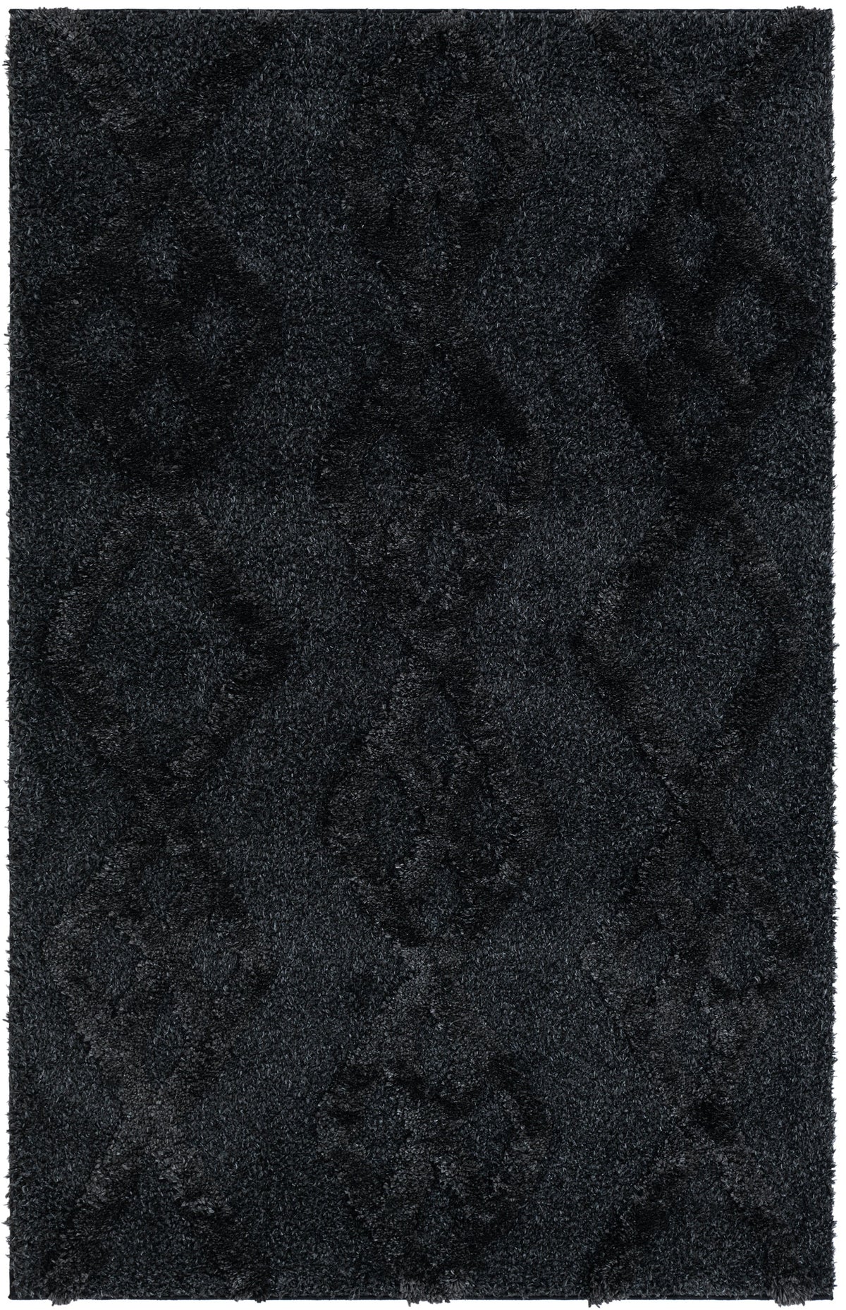 Rechteck Teppich Thun Tribus in Schwarz von Hadorn™ - Lifestyle Image