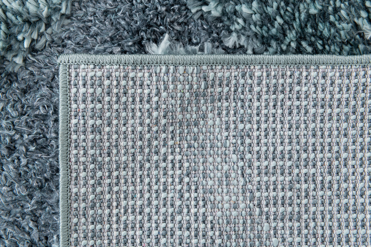 Rechteck Teppich Thun Tribus in Blau von Hadorn™ - Lifestyle Image