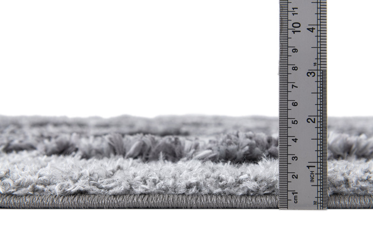 Rechteck Teppich Thun Tribus in Grau von Hadorn™ - Lifestyle Image