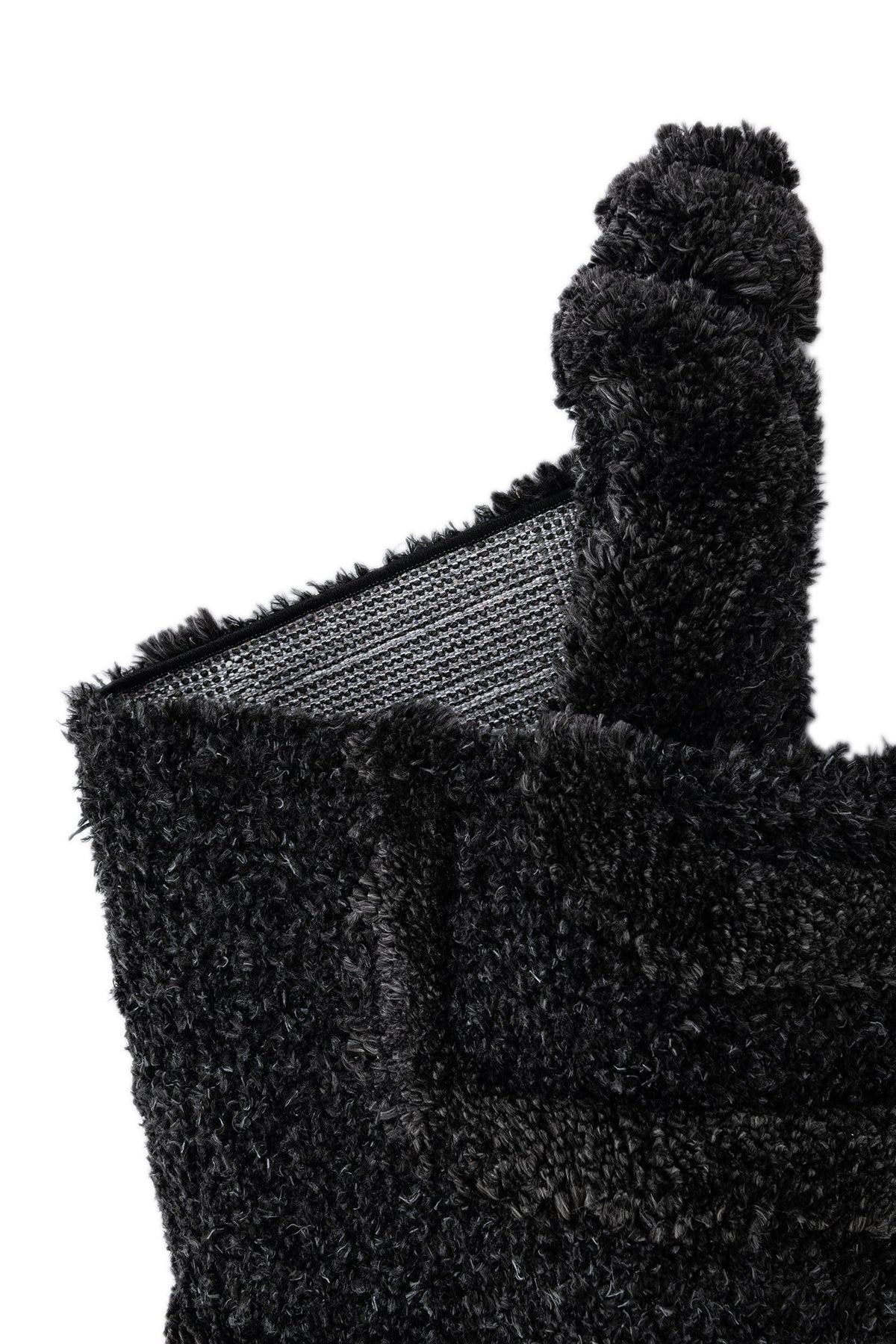 Rechteck Teppich Thun Artem in Schwarz von Hadorn™ - Lifestyle Image