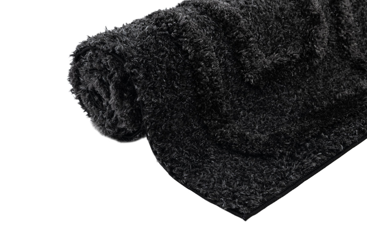 Rechteck Teppich Thun Artem in Schwarz von Hadorn™ - Lifestyle Image