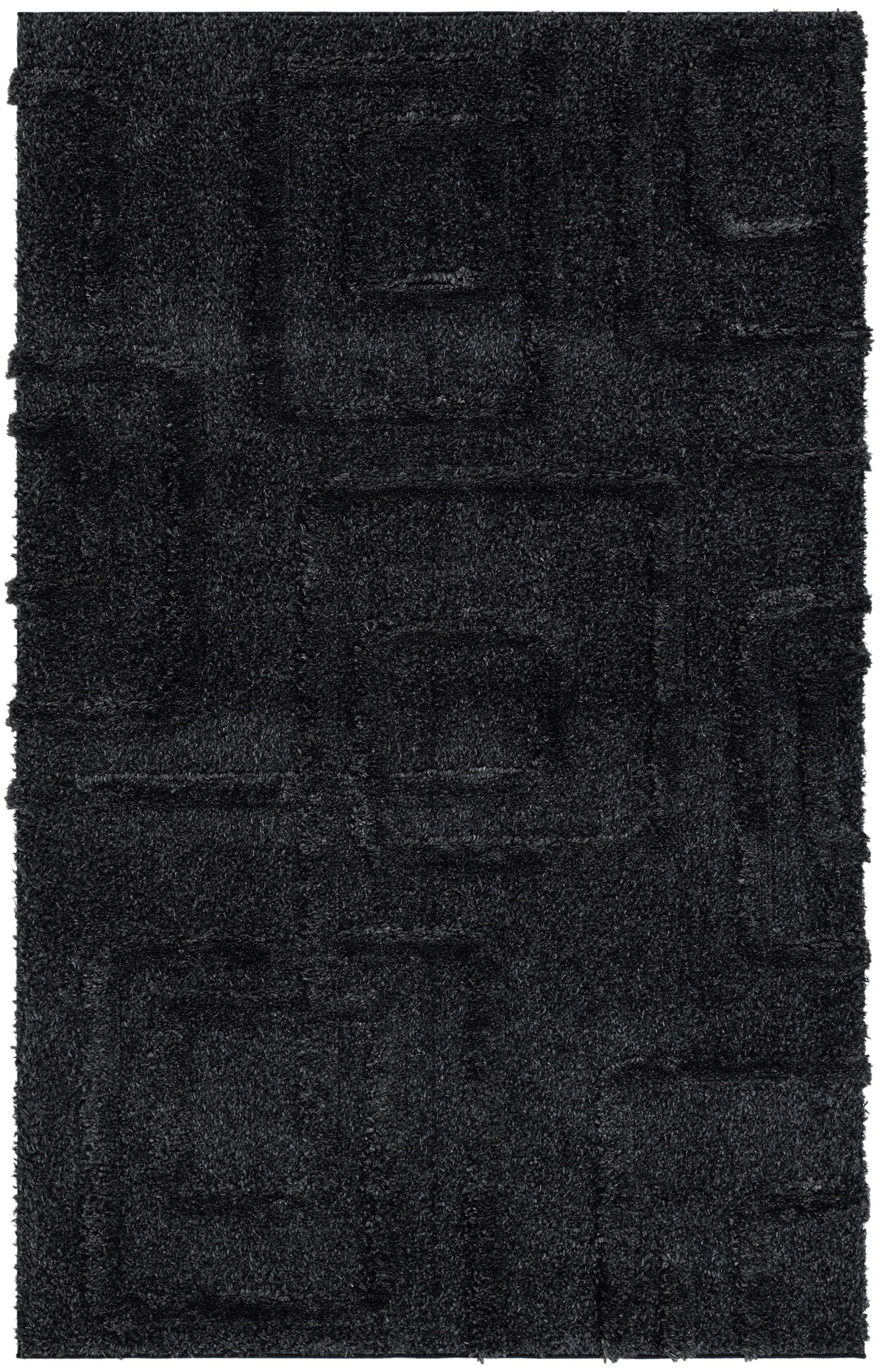 Rechteck Teppich Thun Artem in Schwarz von Hadorn™ - Lifestyle Image