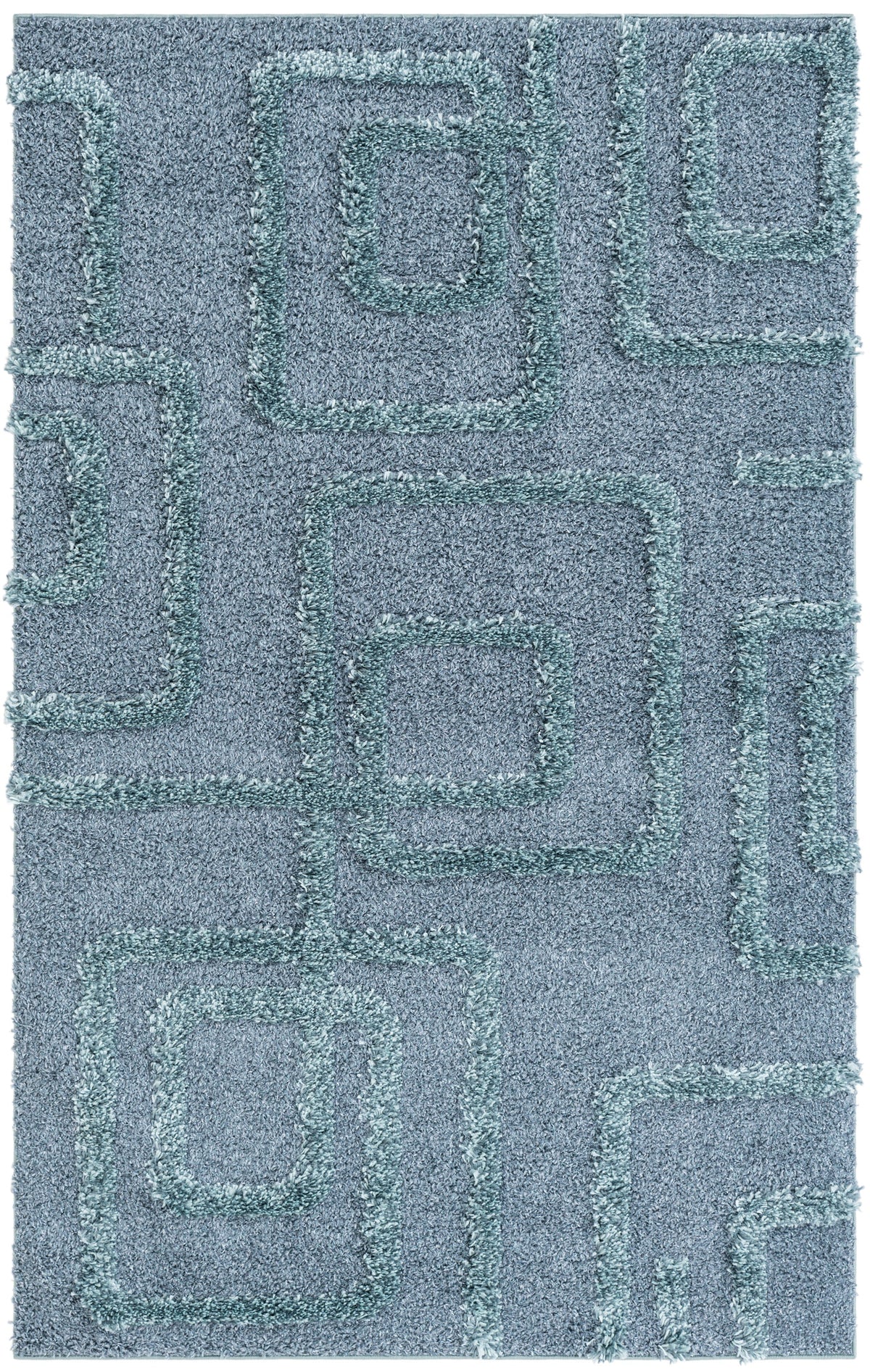 Rechteck Teppich Thun Artem in Blau von Hadorn™ - Lifestyle Image