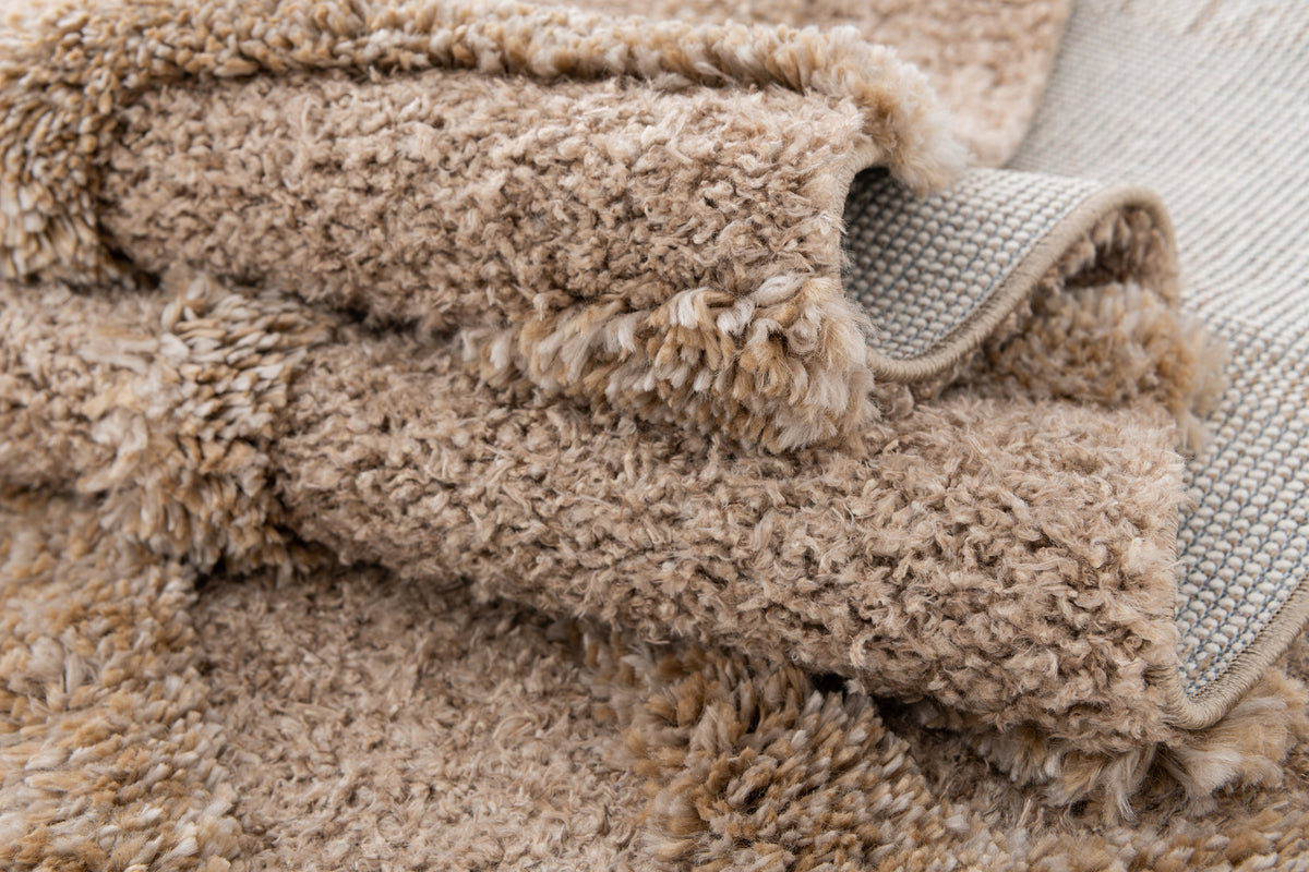 Rechteck Teppich Thun Artem in Hellbraun von Hadorn™ - Lifestyle Image