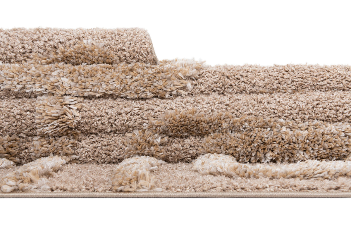 Rechteck Teppich Thun Artem in Hellbraun von Hadorn™ - Lifestyle Image