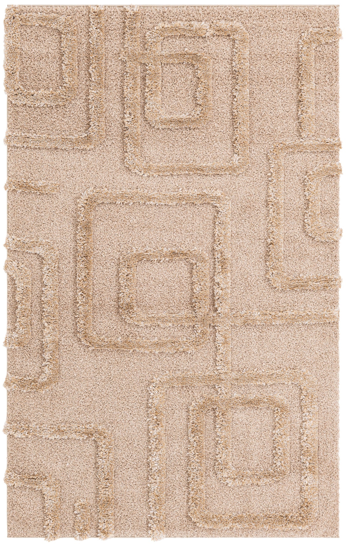 Rechteck Teppich Thun Artem in Hellbraun von Hadorn™ - Lifestyle Image