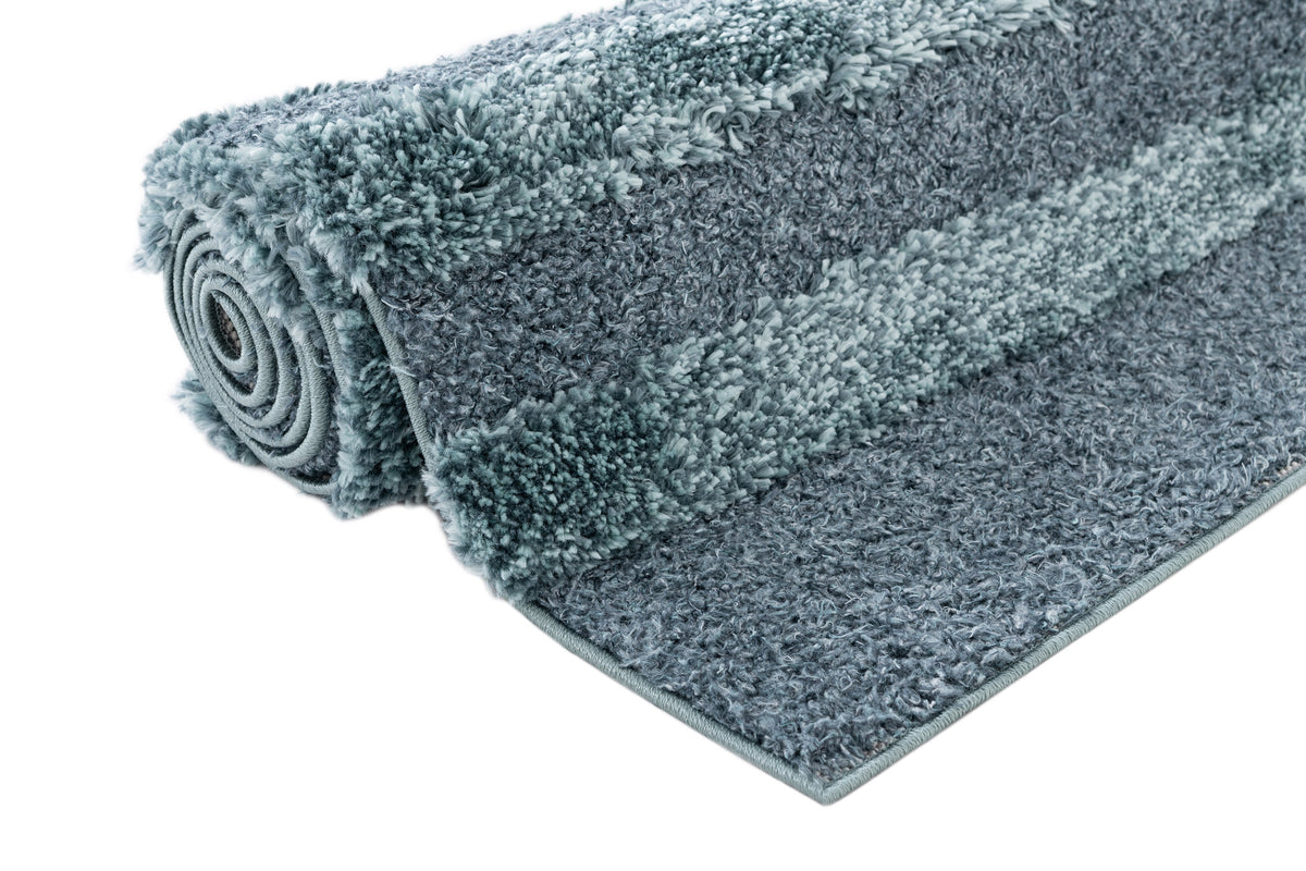 Rechteck Teppich Thun Avis in Blau von Hadorn™ - Lifestyle Image