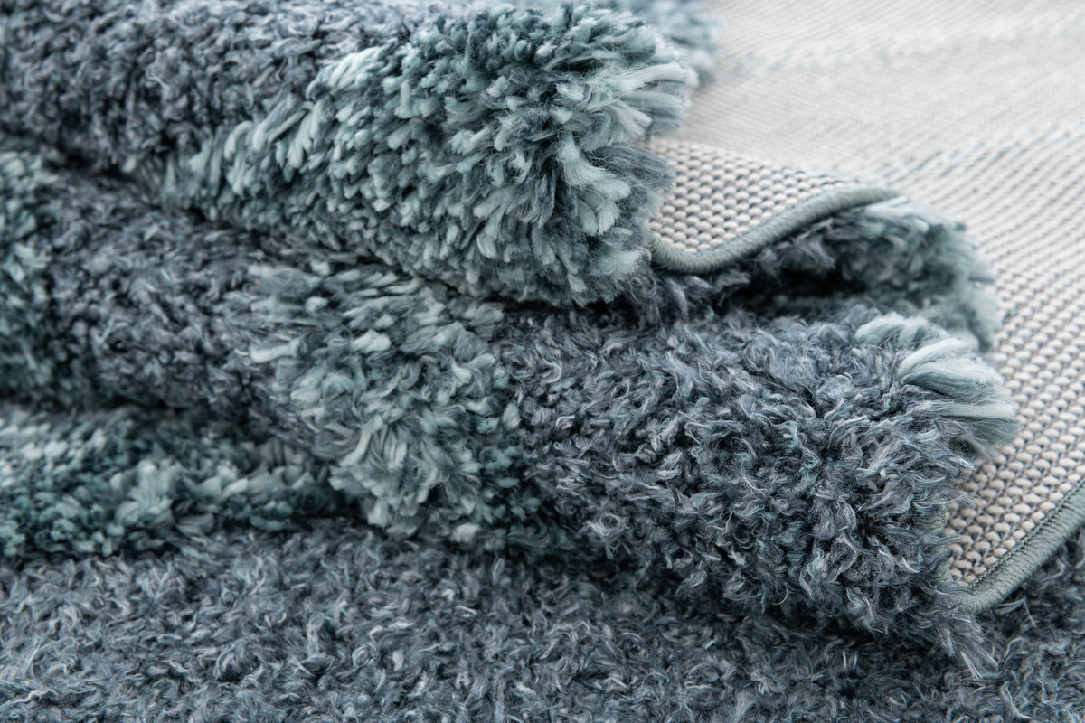 Rechteck Teppich Thun Avis in Blau von Hadorn™ - Lifestyle Image