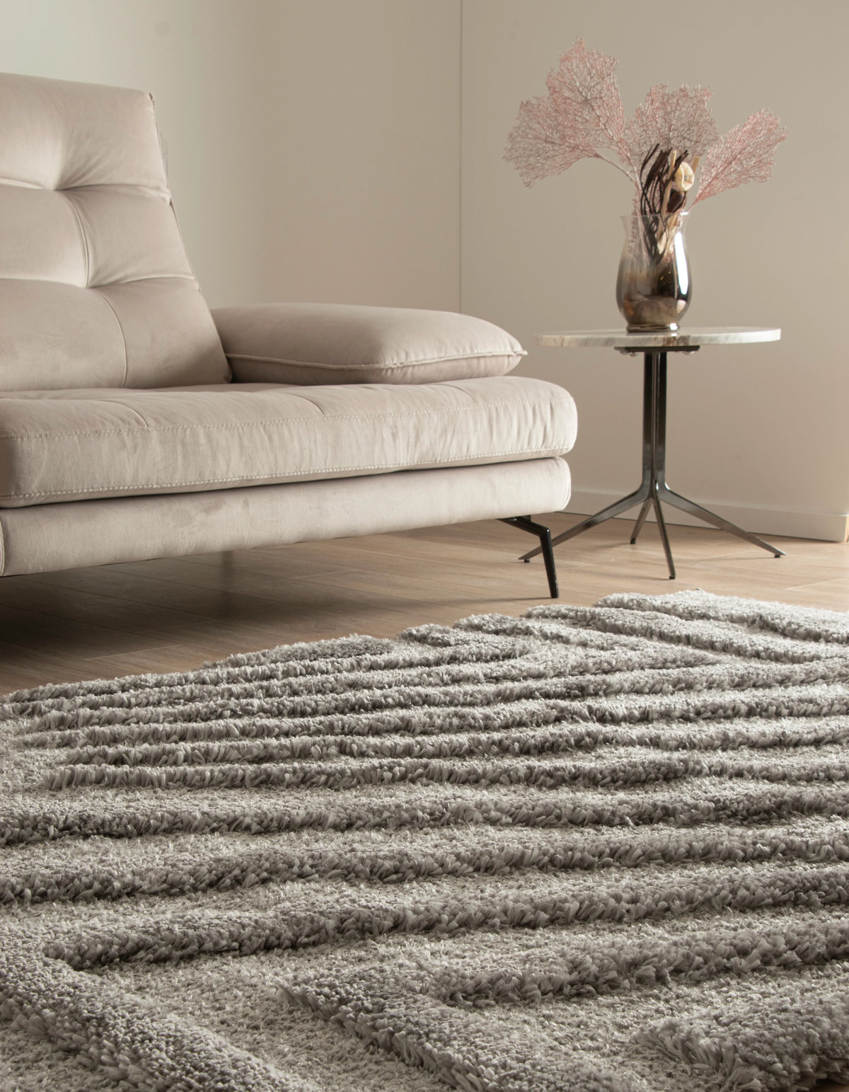 Rechteck Teppich Thun Avis in Grau von Hadorn™ - Lifestyle Image