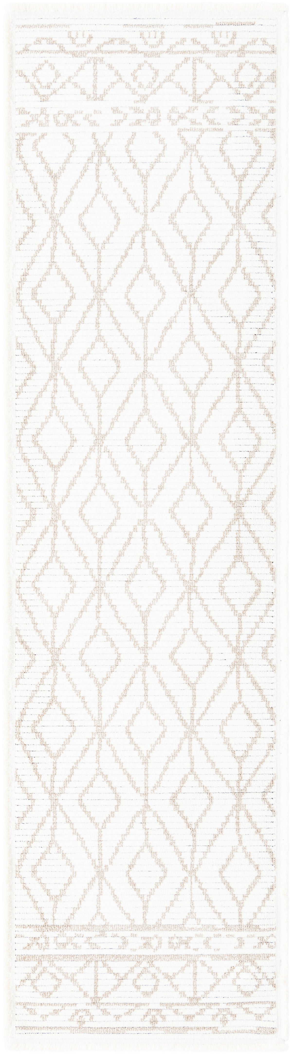 Läufer Teppich St. Gallen Folklore in Weiss von Hadorn™ - Lifestyle Image