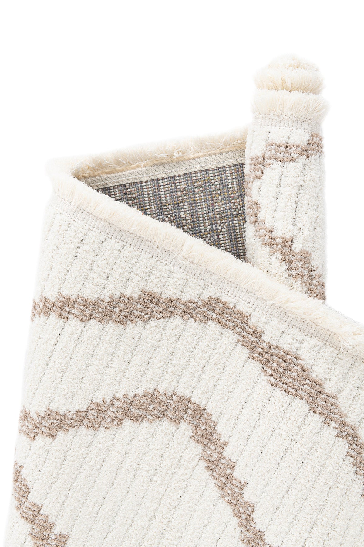 Läufer Teppich St. Gallen Folklore in Weiss von Hadorn™ - Lifestyle Image