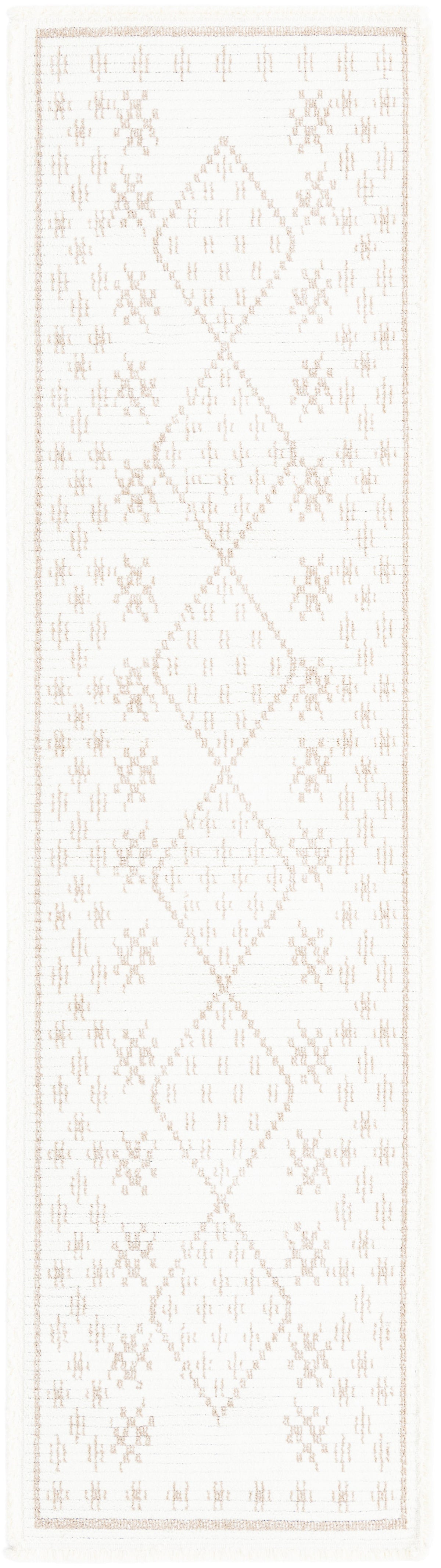 Läufer Teppich St. Gallen Folklore in Weiss von Hadorn™ - Lifestyle Image