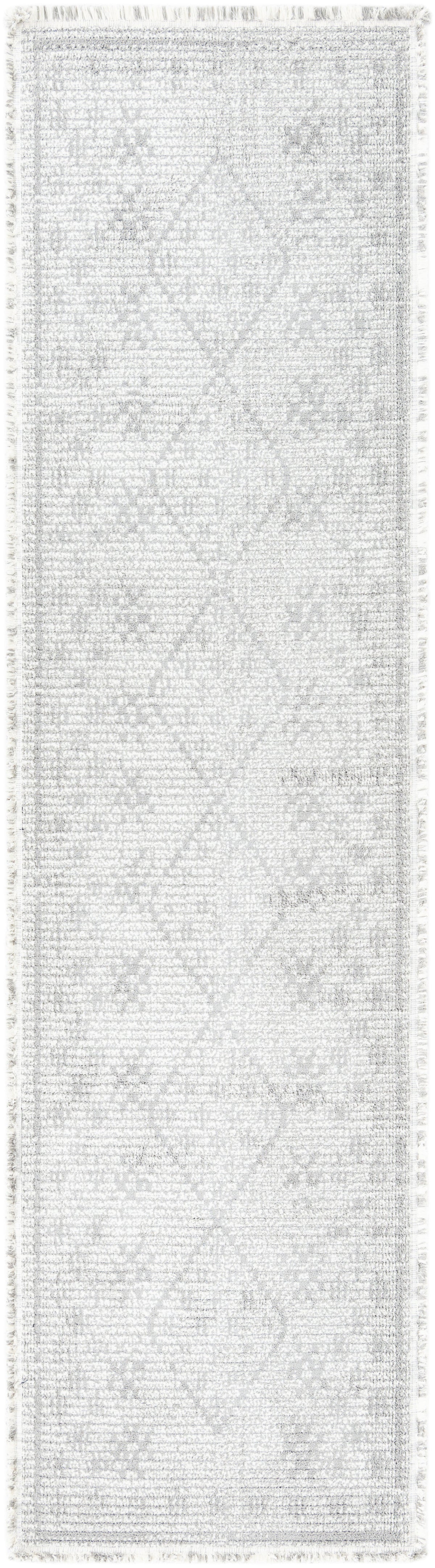 Läufer Teppich St. Gallen Folklore in Grau von Hadorn™ - Lifestyle Image