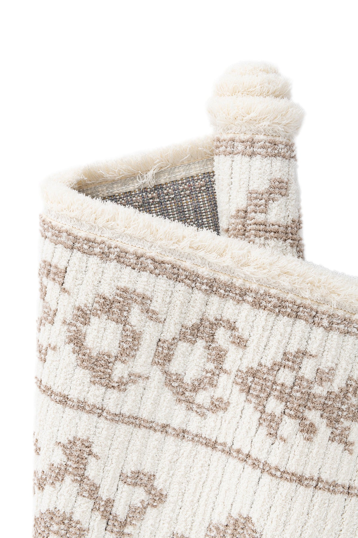 Läufer Teppich St. Gallen Folklore in Weiss von Hadorn™ - Lifestyle Image