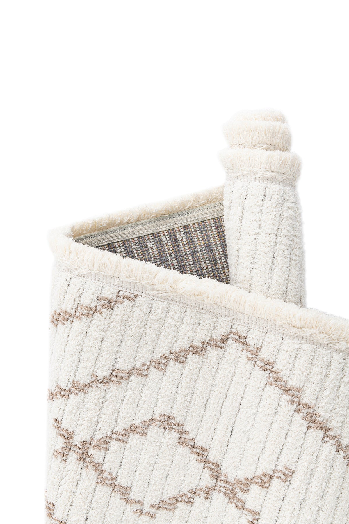 Läufer Teppich St. Gallen Folklore in Weiss von Hadorn™ - Lifestyle Image